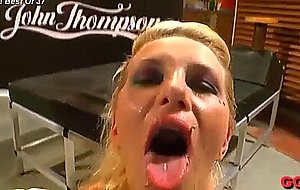 Hot nymphos experience bukkake
