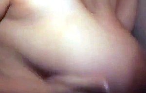 Big titty glory hole bj
