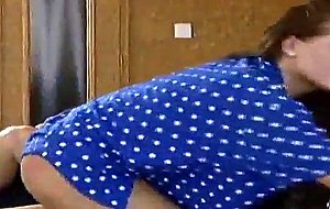 Sandra brust in her second scene