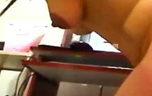 Sexy babe with stunning ass teasing 