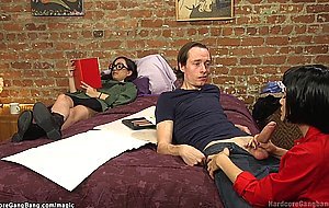 Student double anal penetration...