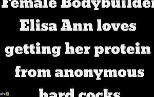 Gloryhole secrets elisa ann loves her gloryhole workout pov 2