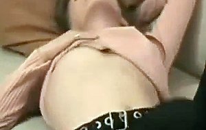 Skinny amateur fingering her pussy