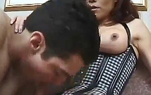 Lingeried ts milf fucks a guy