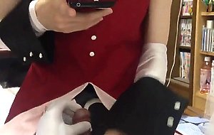 Amateur Japanese CD cosplay bj