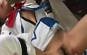 Japanese super schoolgirl