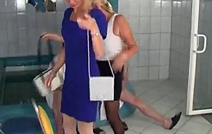 Matures get fucked at the spa