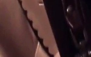 Rubs wifes cunt with her heels