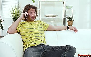 Lily Lane fucks with stepbrother and films it for his girlfriend
