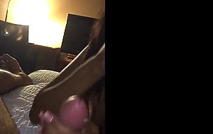 Black whore Swallows my nut