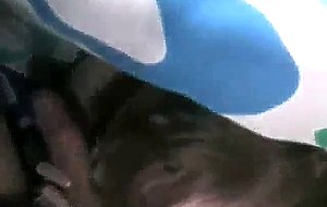 Girlfriend gives head under the blanket