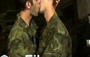 Big dick fucking soldiers ass