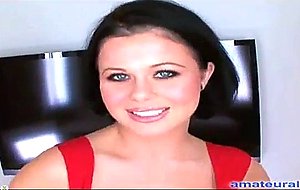 Busty beauty pussy pumped and creamed