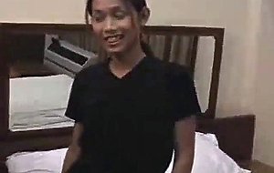 Teen small tits ladyboy