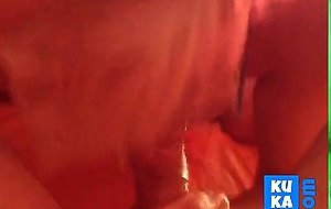 Morning blowjob in bed!
