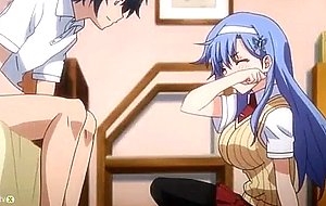 Sweet anime in stockings having sex