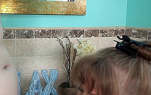 Stepgrandma Darla asks Alex to help her clean some hard to reach spots