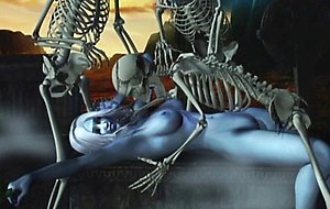 3D Scary Monsters Fantasy