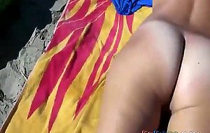 Beach Masturbation