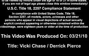 Hot Latina Vicki Chase sucks and fucks her neighbor