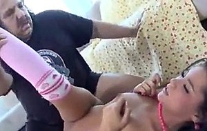 Ron jeremy jizzes on teen