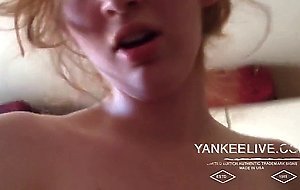 Blonde Cougar Riding Cock - Closeup POV