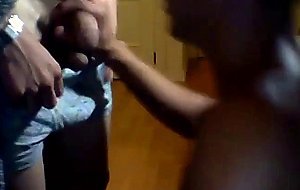 Two straight 19yo boys try dick sucking first time