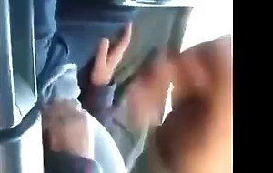 in the car