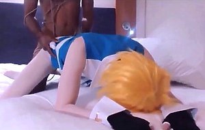 BBC DADDY DRILLS COSPLAY TRAP SISSY SLUT
