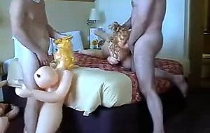 2 Str8 Buds DP a Blow-Up Doll ((FYFF))