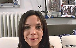 Busty german mia gets cums gangbang and facials