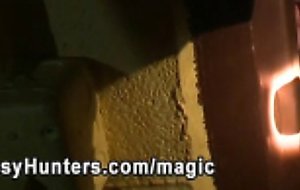 Ebony shemale licks and fucks neighbor