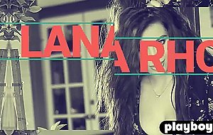 Perfect pornstar with perfect big ass Lana Rhoades posed totally naked