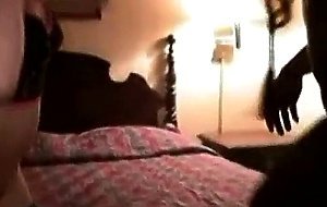 Hot girl having a bbc threesome