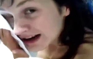 Amateur girl homemade girlfriend takes an eyeful mp4