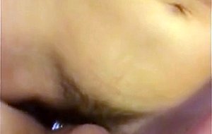 Real amateur couple share stainles Steel Double Dildo