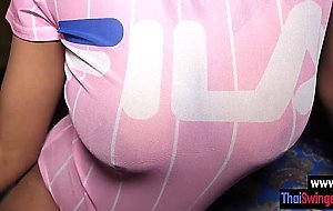 Big ass amateur teen Nim riding big dick and enjoyed clients hard cock