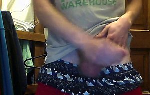 Gay Boy Sagging and Cum