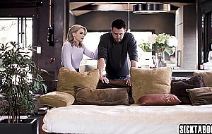 Tiny teen Lola Fae gets her tight ass fucked hard after she sucked huge dick