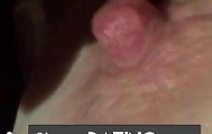 Rubbing Cock Precum Nipple Girl Sexy Amateur