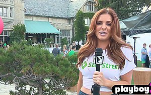 Gorgeous chick Gemma Lee Farrell posing totally naked and exposed cute ass