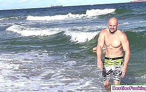 A petite teen and bff blowjob then get fucked by a big cock