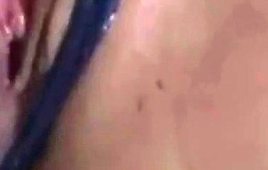 Nice asian lady with big tits and nipples masturbates.