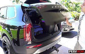 Vacay blowjob from my sad MILF step mom Lolly Dames who needed dick