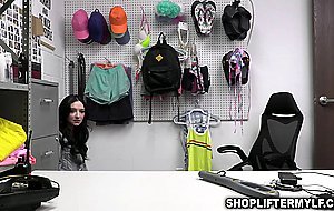 Officer getting permission to fuck this teen shoplifter from her mom