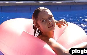 Amazing blonde chick with nice...