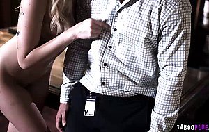 Volunteer theraphyst cannot resist Charlotte Sins as she seduce him