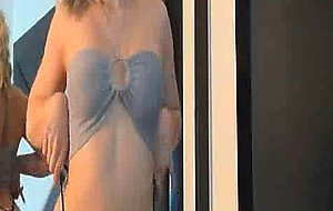 Super Hot Babe Plays With Her Pussy On The Bed