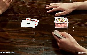 Big tits petite shemale fucking man