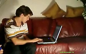 straight dude cum in friends mouth